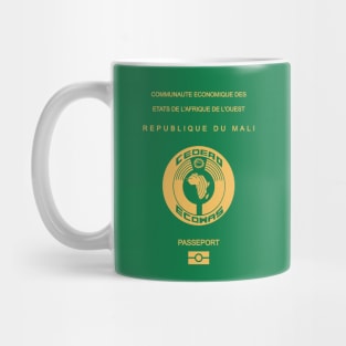 Mali passport Mug